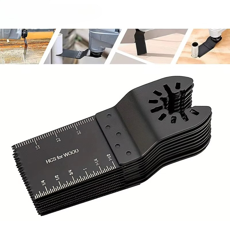 Oscillating Multi Tool - Cuchillas Multiherramienta Profesionales, 100 Piezas, Cuchillas