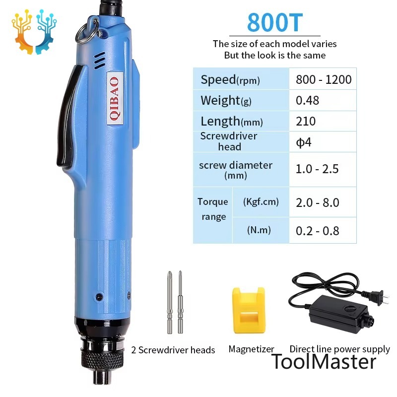 Power Tools Hardware - 【2026】Atornillador Eléctrico Automático 800T, Taladro Manual,