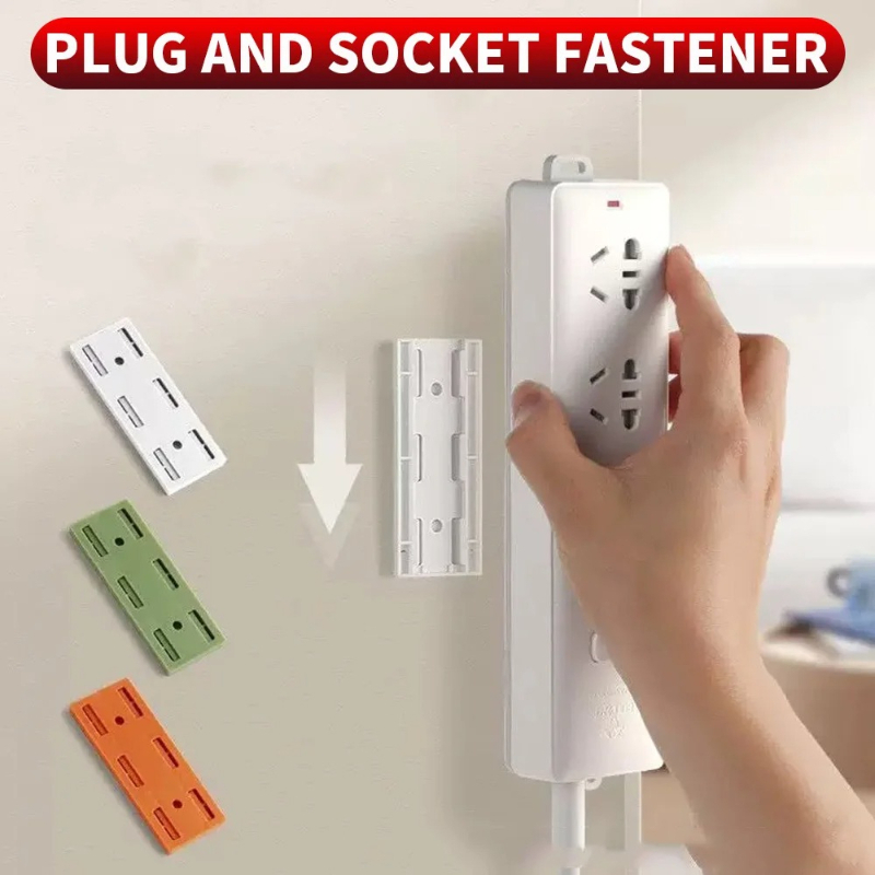 Power Tools For Home - Soporte Autoadhesivo para Enchufes, Fijador de