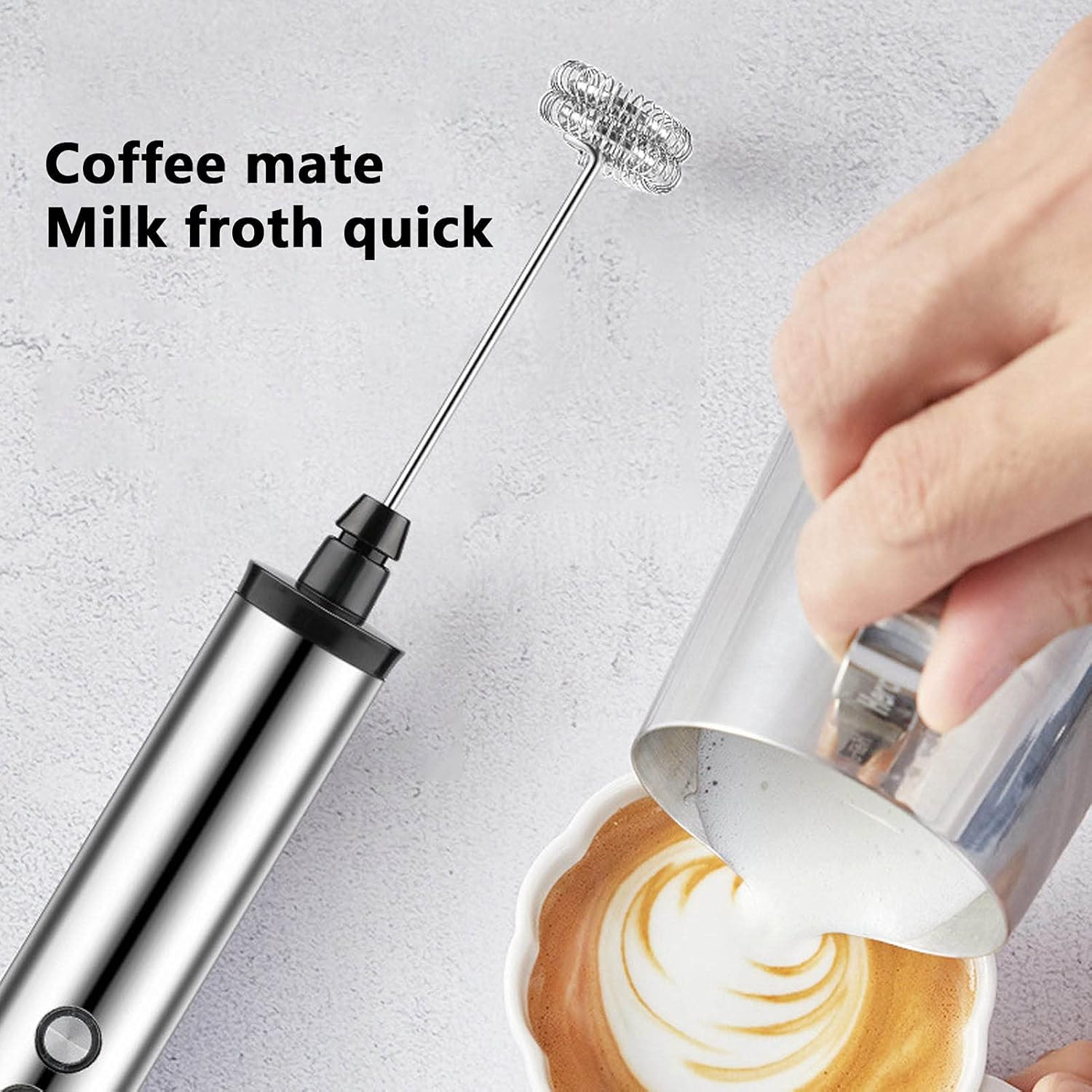 Power Tools For Home - Batidora de Leche Eléctrica de Mano