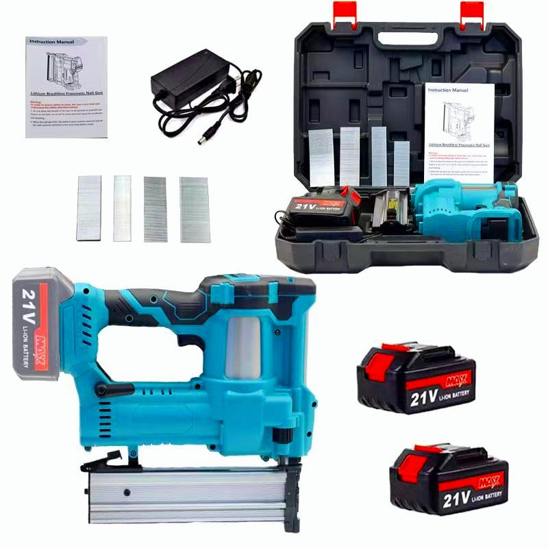Staple Gun Electric - Pistola de grapas eléctrica recargable de