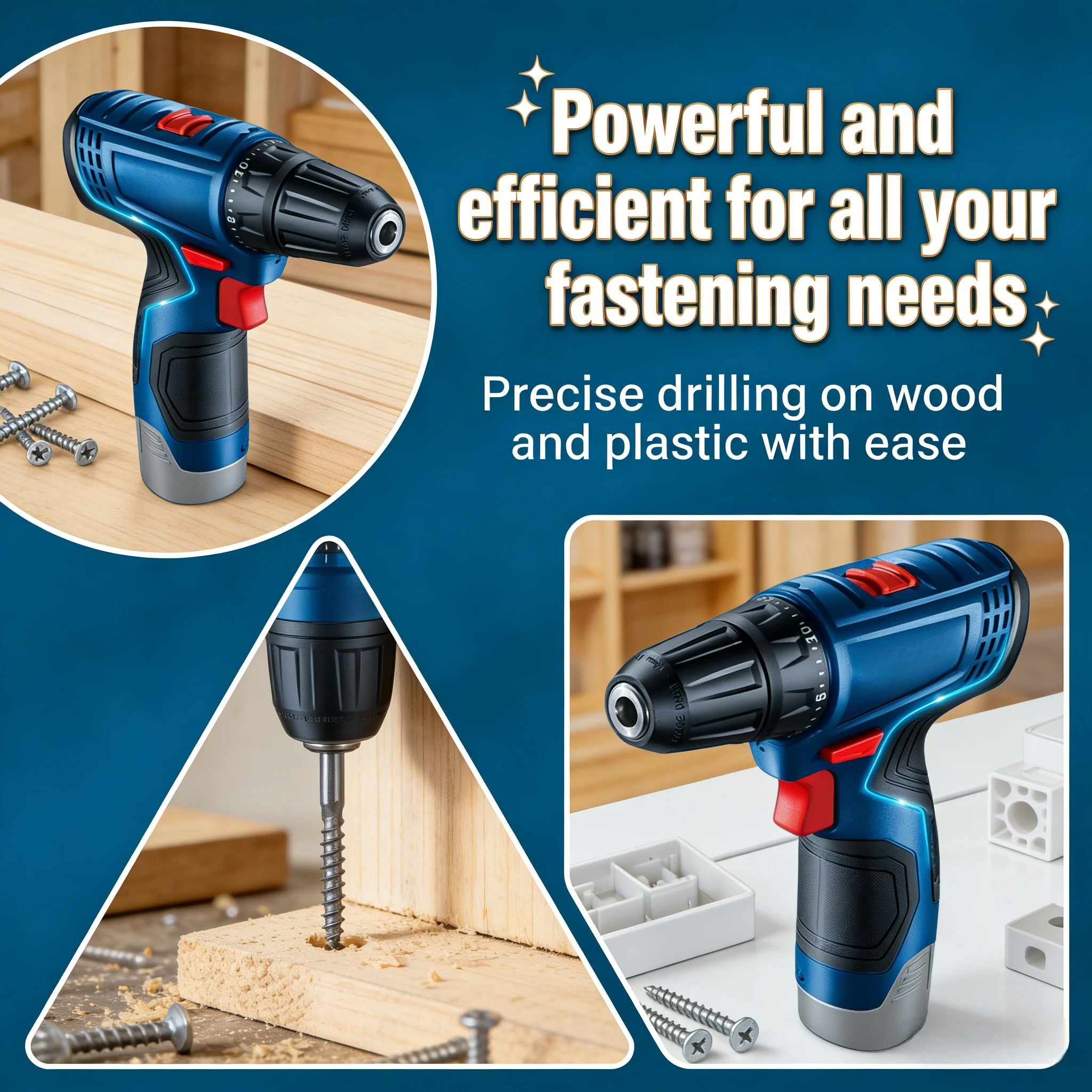 Power Tools Set - Taladro Eléctrico Bosch GSR 120-LI 12V