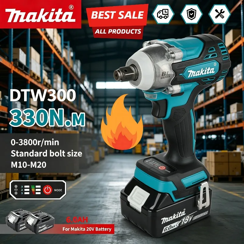 Power Tools Battery Repair - Makita DTW300 Pistola de Impacto para