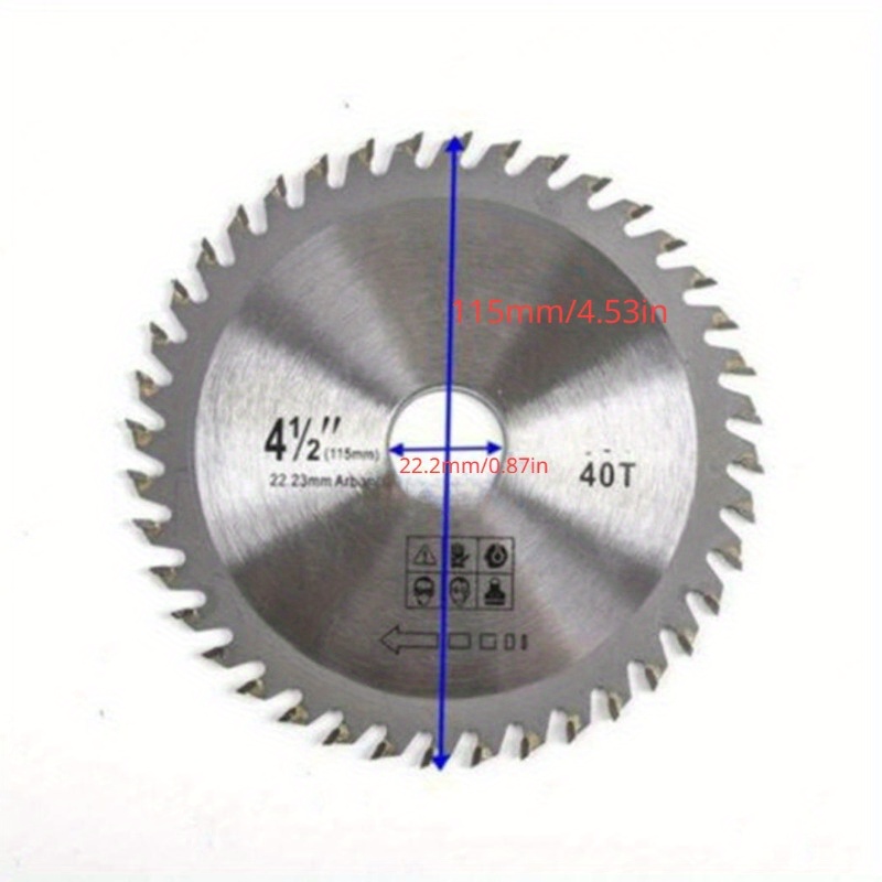 Angle Grinder 4.5 - Disco de Corte Circular de Metal