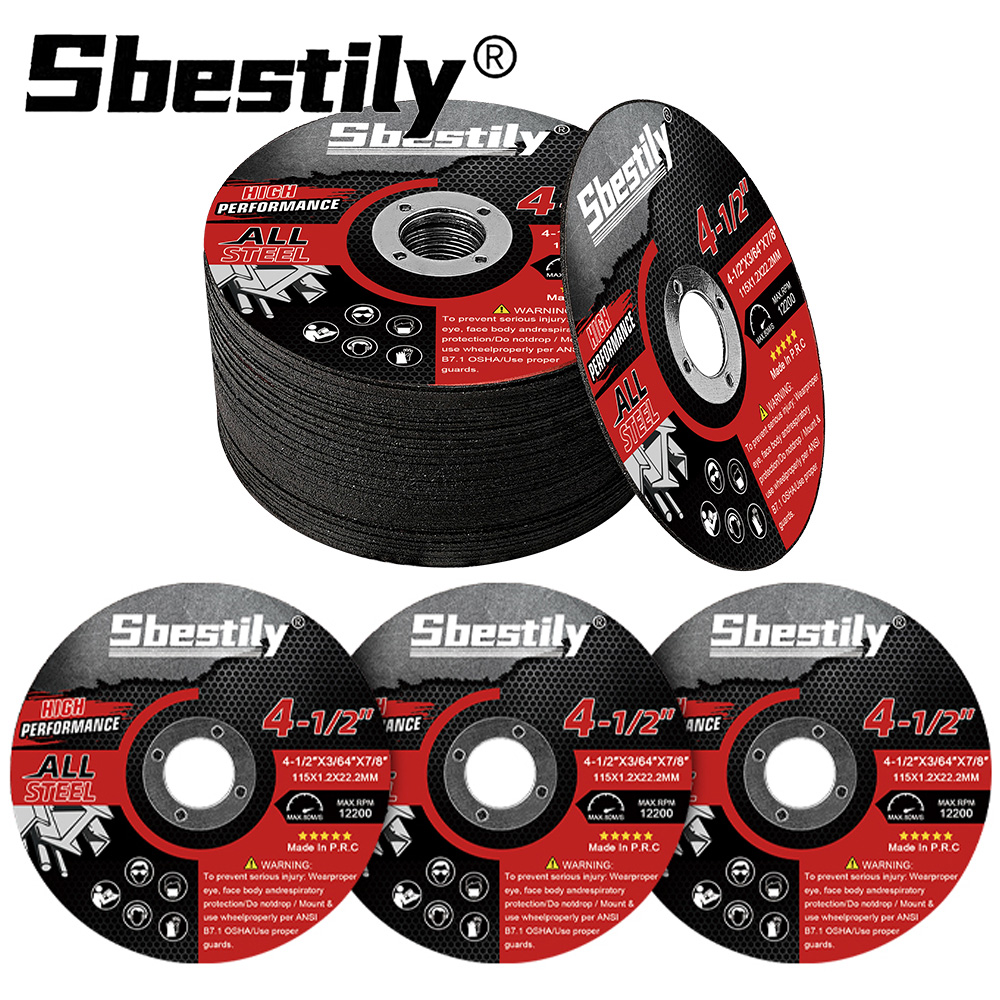 Angle Grinder 4.5 - 10-50 Uds. Disco de corte de