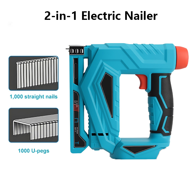 Staple Gun Electric - Clavadora eléctrica 2 en 1 con