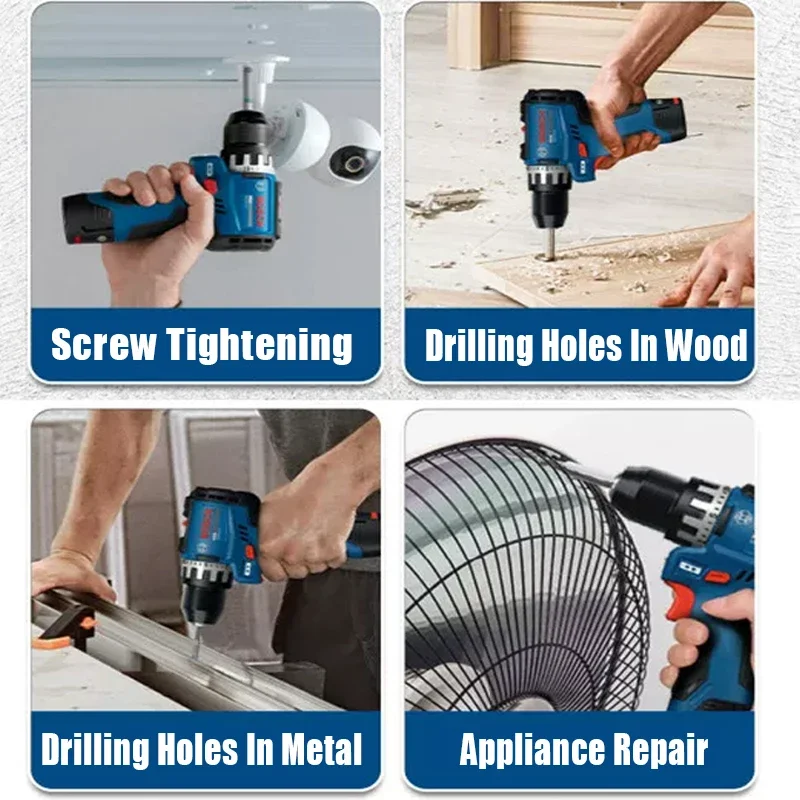Taladro Eléctrico Bosch GSR 12 - Power Tools For Home reseña y precio