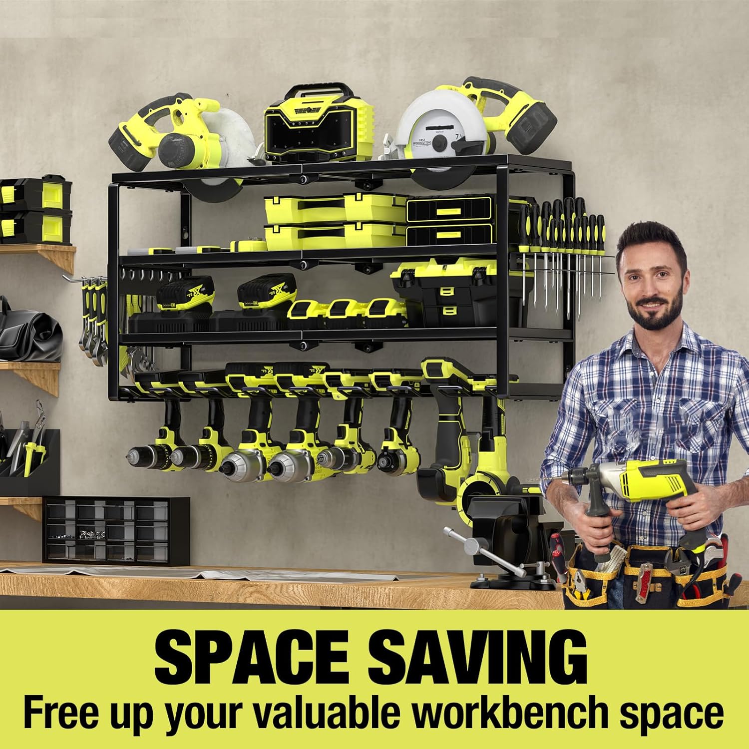 Organizador de Herramientas El - Power Tools Holder reseña y precio