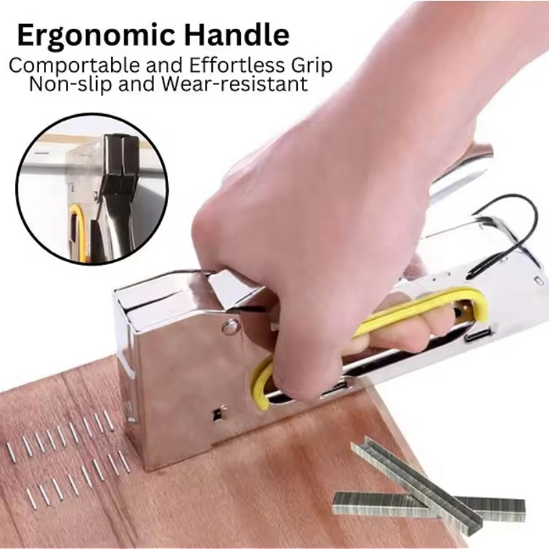 Pistola grapadora manual portá - Staple Gun Electric reseña y precio