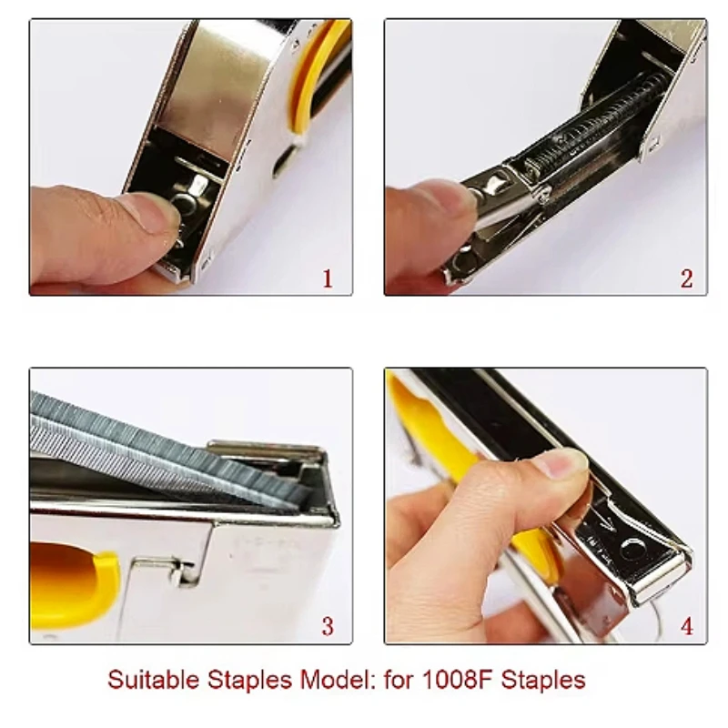 Pistola grapadora manual portá - Staple Gun Electric reseña y precio