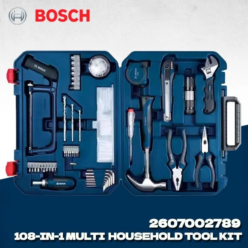 BOSCH 2607002789 Juego de 108  - Power Tools Tool Box reseña y precio