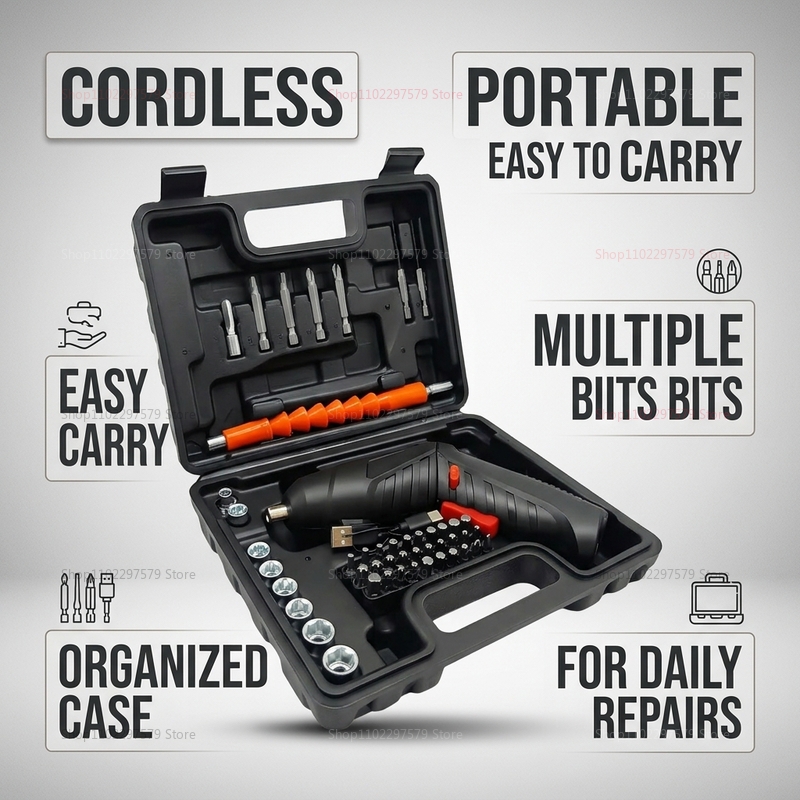 Juego de Destornilladores Eléc - Power Tools Battery Repair reseña y precio