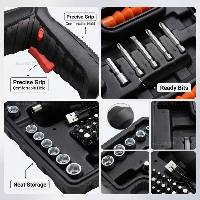 Juego de Destornilladores Eléc - Power Tools Battery Repair reseña y precio