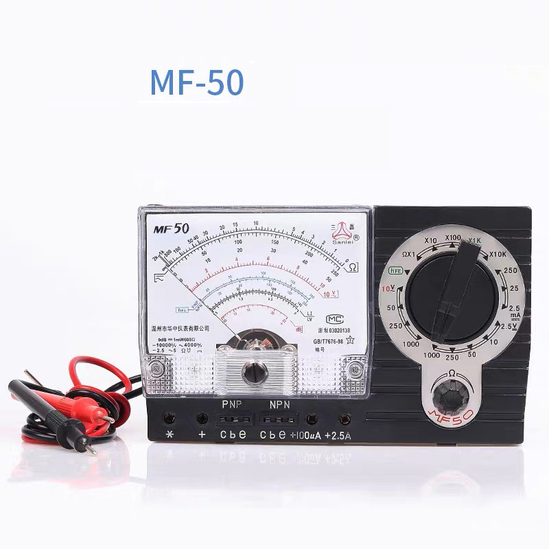 Multímetro analógico de MF-50, - Power Tools Battery Repair reseña y precio