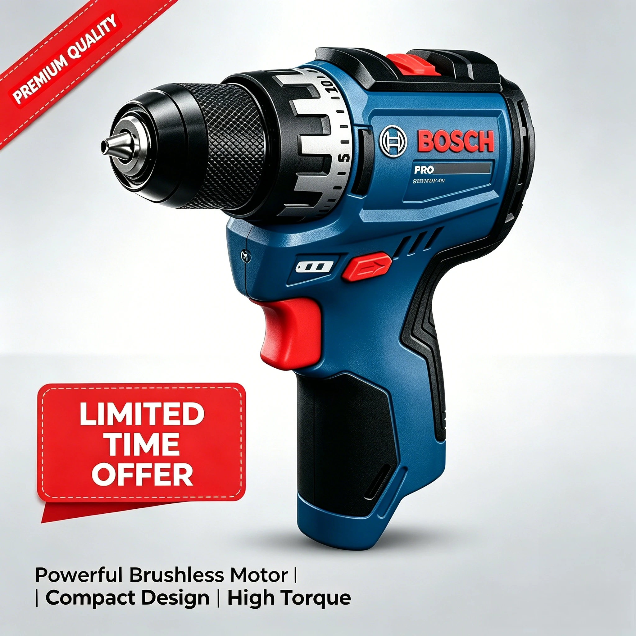 Taladro Inalámbrico Bosch Prof - Power Tools Hardware reseña y precio