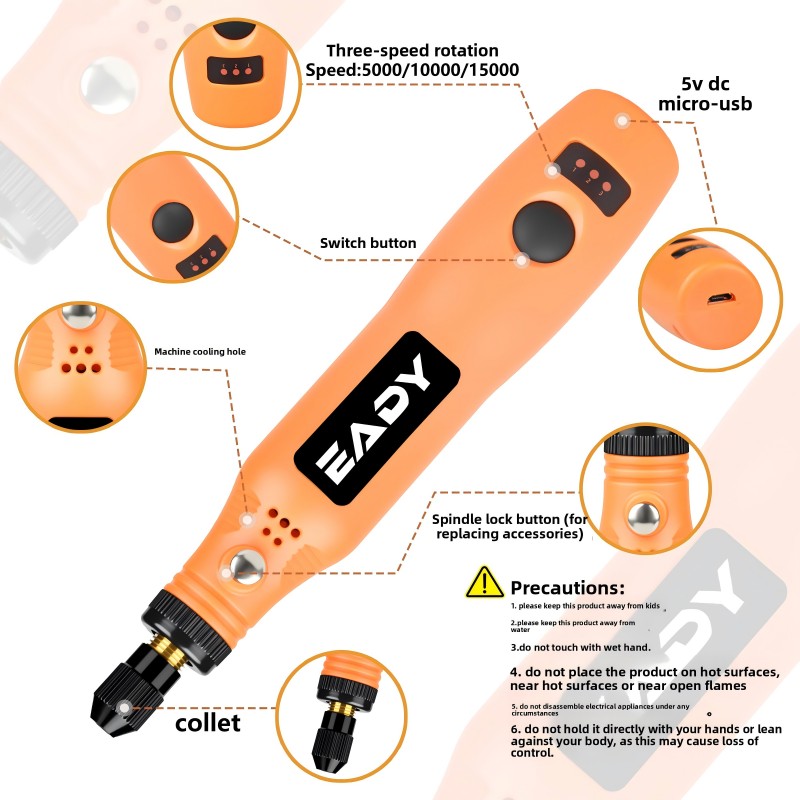 Kit de herramientas rotatorias - Power Tools Hardware reseña y precio