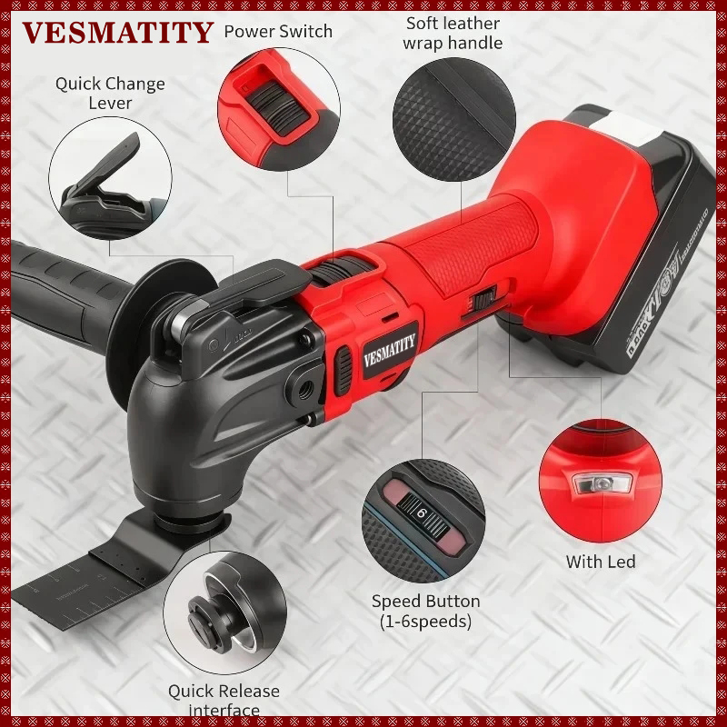 Herramienta Eléctrica Oscilant - Oscillating Multi Tool reseña y precio