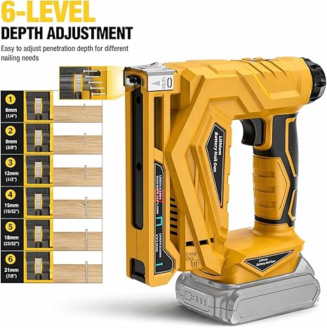 YEARTOP Pistola Clavadora Eléc - Nail Gun Brad reseña y precio
