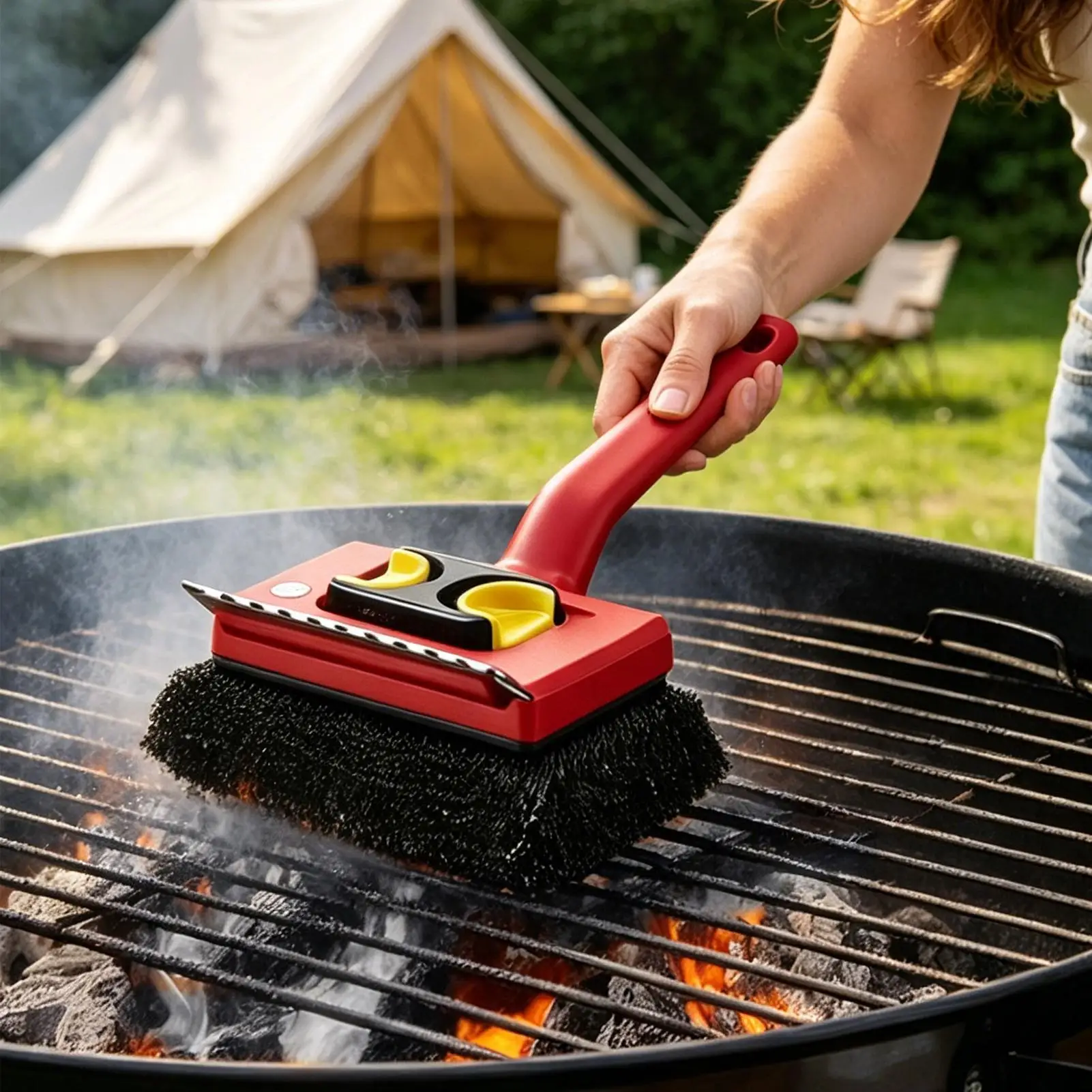 Cepillo Eléctrico para Parrill - Power Tools Use reseña y precio