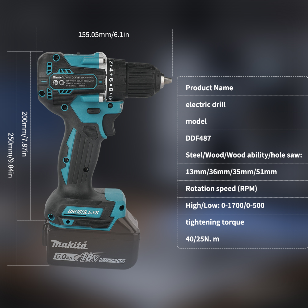 Taladro inalámbrico sin escobi - Power Tools Hardware reseña y precio