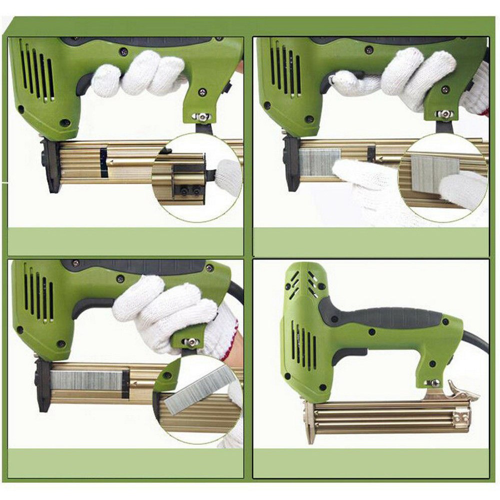 Grapadora eléctrica de 220V, p - Staple Gun Electric reseña y precio