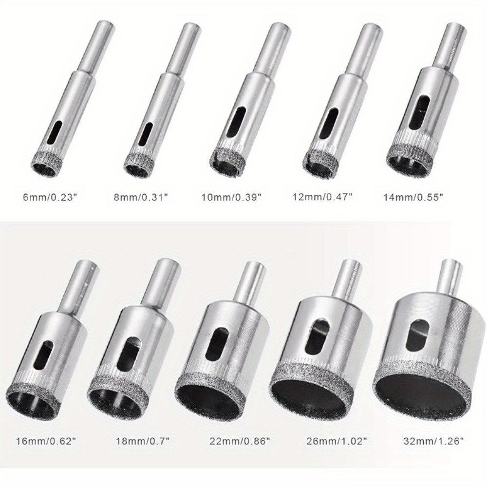 Juego de 10 Brocas con Recubri - Power Tools Set reseña y precio