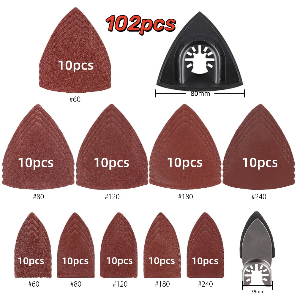 Kit de Almohadillas de Lijado  - Oscillating Multi Tool reseña y precio