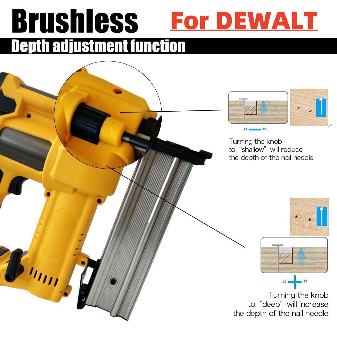 Pistola de clavos eléctrica si - Nail Gun Brad reseña y precio