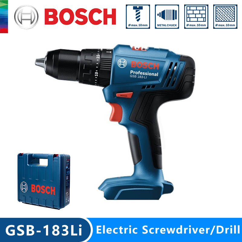 Taladro Eléctrico Bosch GSB183 - Power Tools Use reseña y precio