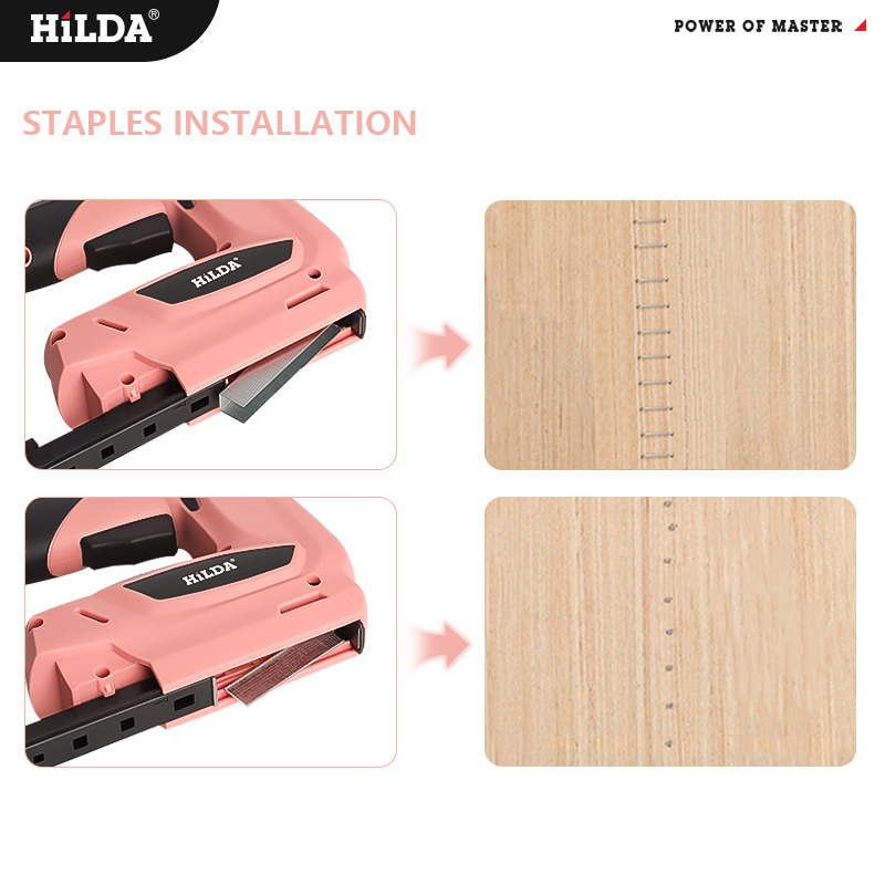 Pistola de clavos de grapa elé - Staple Gun Electric reseña y precio