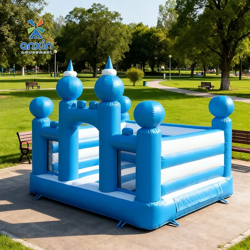 Castillo Inflable Pequeño Azul - Power Tools Rental reseña y precio