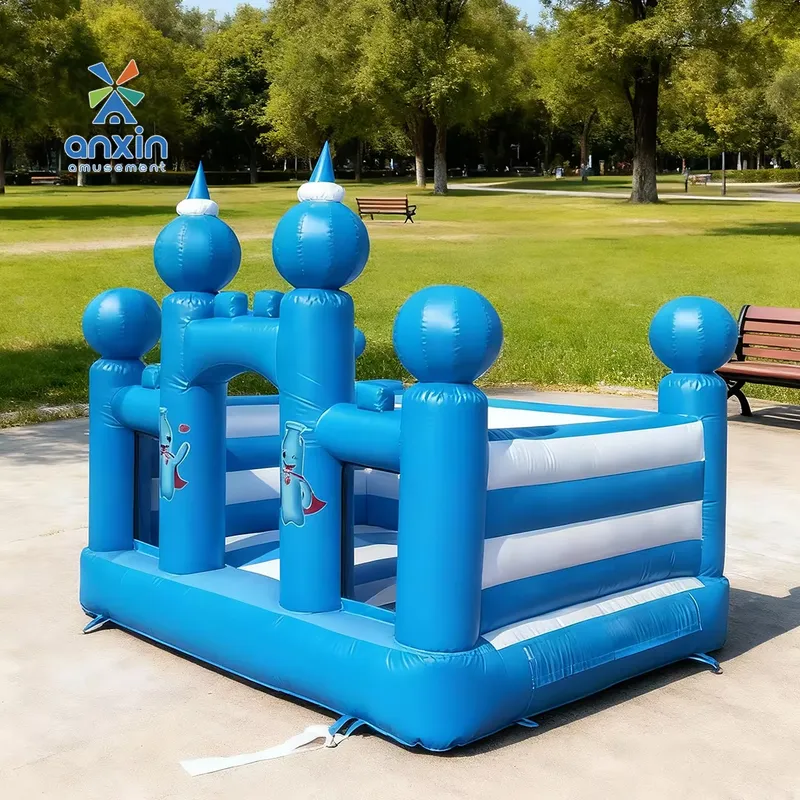 Castillo Inflable Pequeño Azul - Power Tools Rental reseña y precio