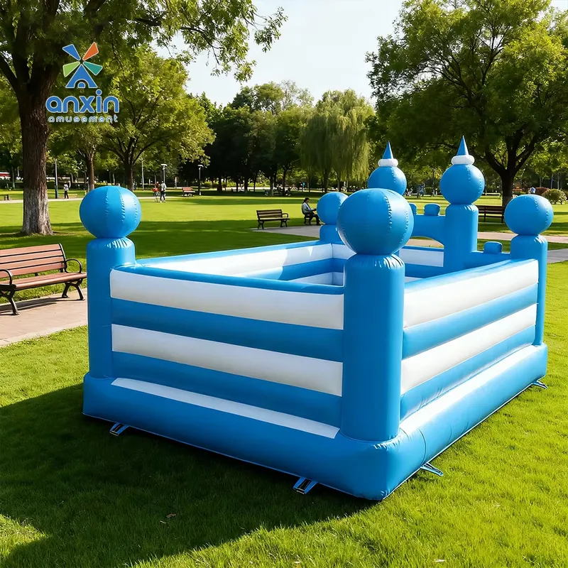 Castillo Inflable Pequeño Azul - Power Tools Rental reseña y precio