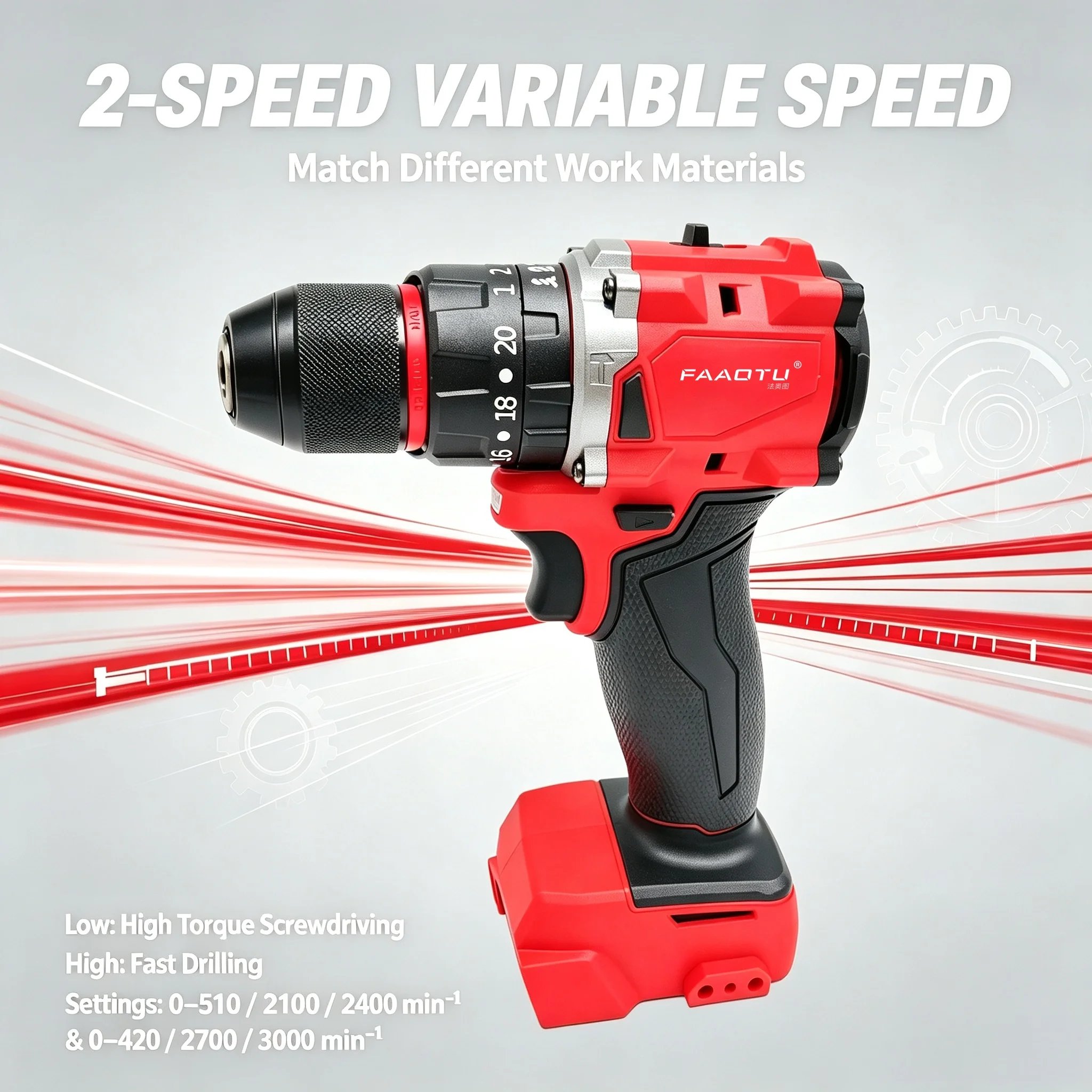 Taladro percutor inalámbrico s - Power Tools Set reseña y precio